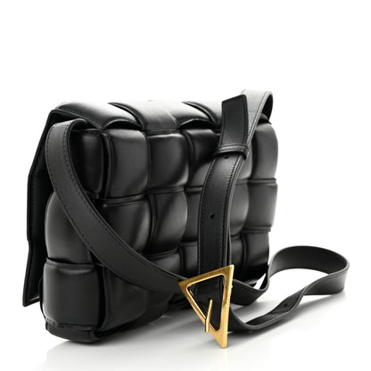Bottega Veneta Nappa Maxi Intreccio Padded Cassette Crossbody Bag Black 3 of 9
