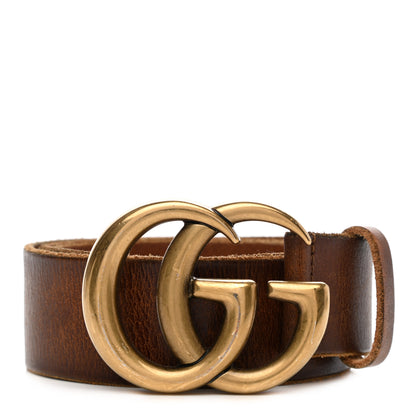 Gucci Faded Calfskin Double G 40mm Belt 85 34 Cuir 1 of 7