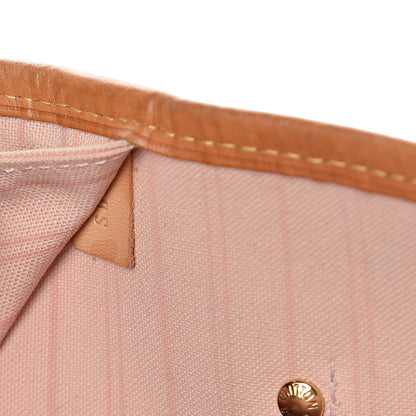 Louis Vuitton Damier Azur Neo Neverfull MM Rose Ballerine 7 of 10
