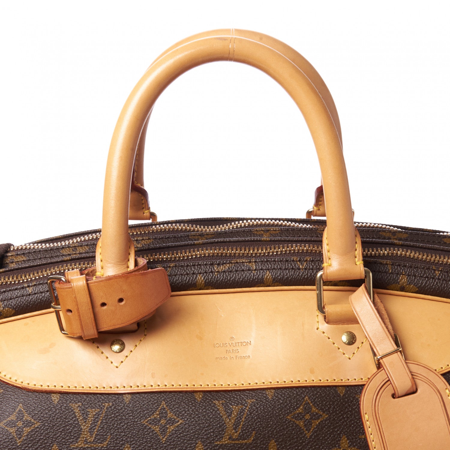 Louis Vuitton Monogram Alize 2 Compartment Luggage Travel Bag 8 of 8