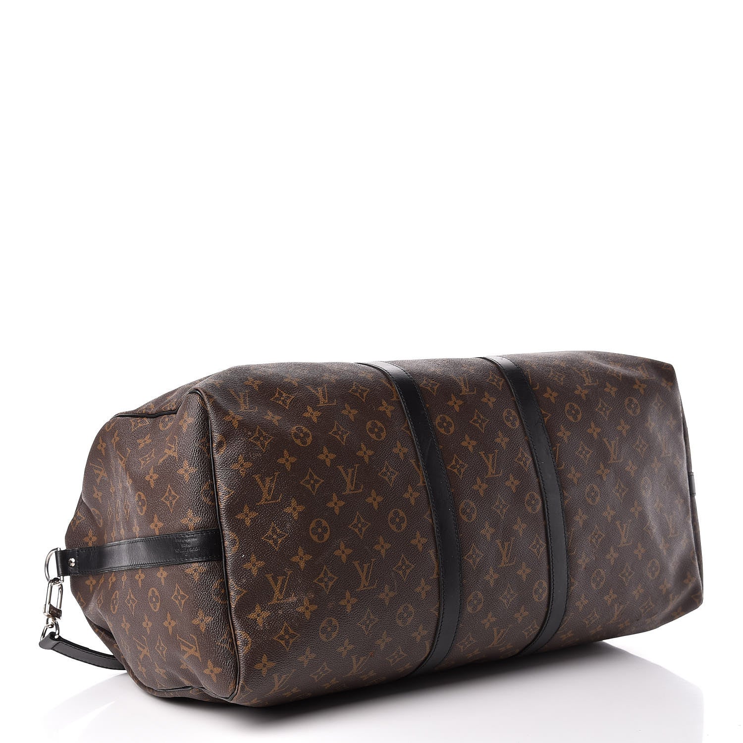 Louis Vuitton Monogram Macassar Keepall Bandouliere 55 4 of 22