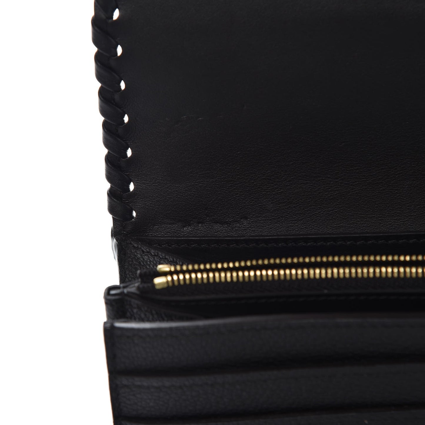 Monogram Cuir Plume Very Wallet Black