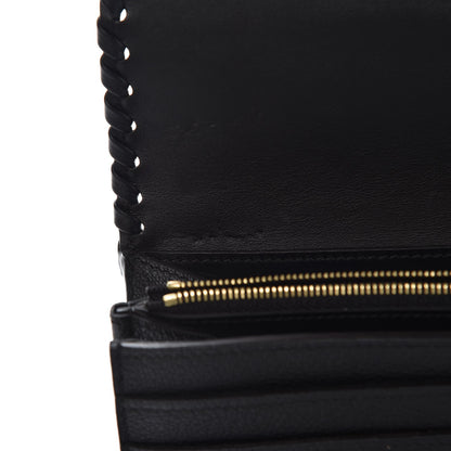 Louis Vuitton Monogram Cuir Plume Very Wallet Black 7 of 9