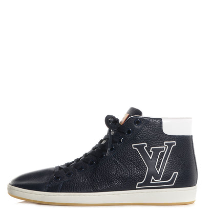 Louis Vuitton Leather Surfside Sneakers 10 Navy 1 of 8