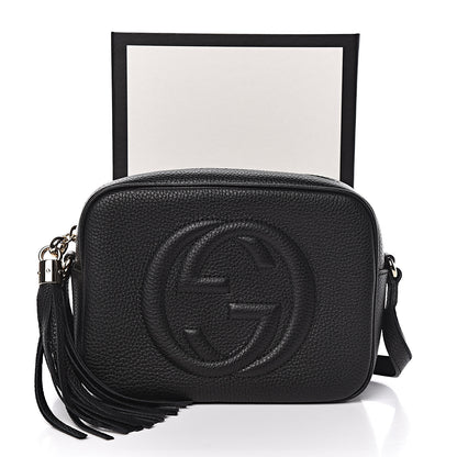 Gucci Pebbled Calfskin Small Soho Disco Bag Black 10 of 10