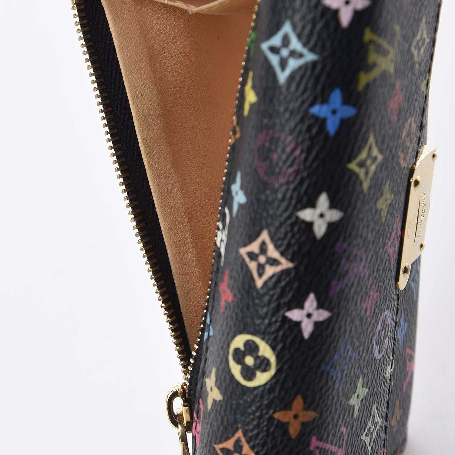 Louis Vuitton Monogram Multicolor Koala Wallet Black 10 of 10