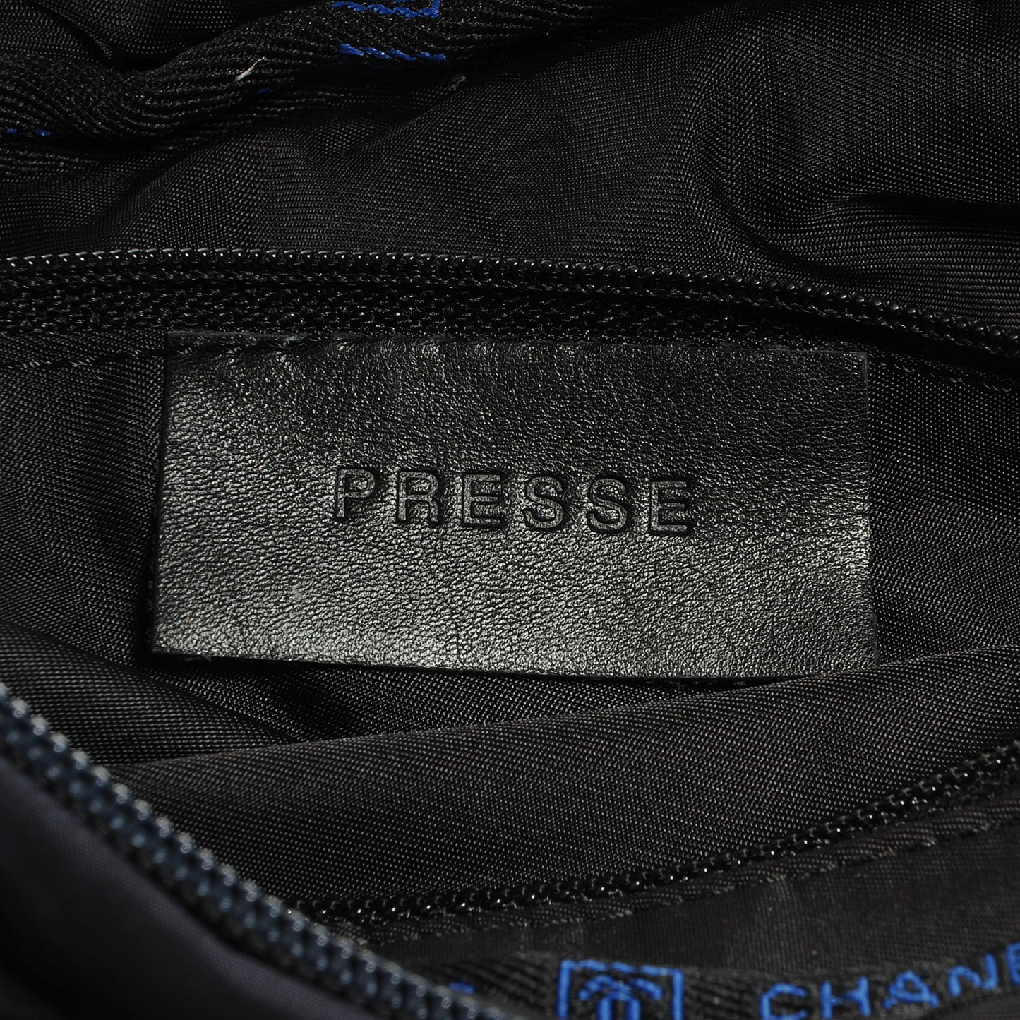 Nylon Quilted Sport Flap Bag Navy