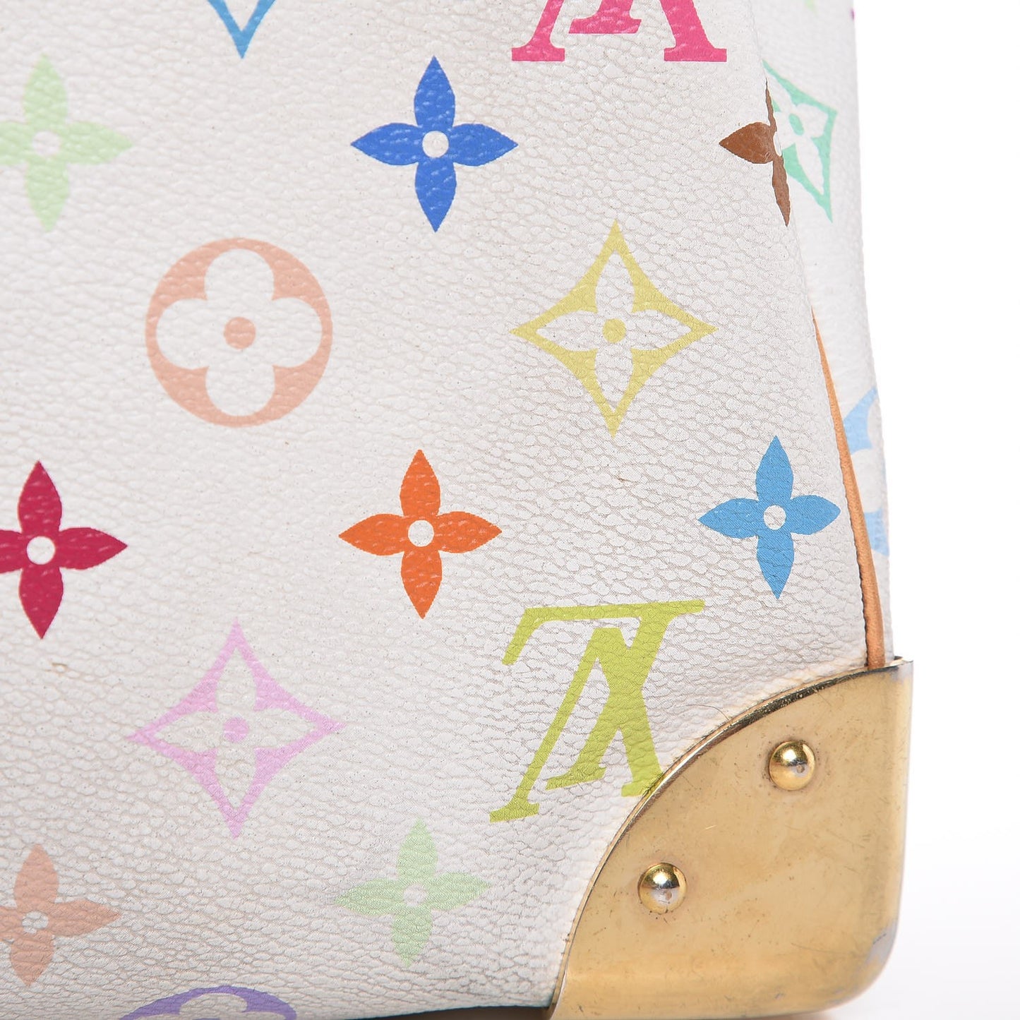Monogram Multicolor Speedy 30 White