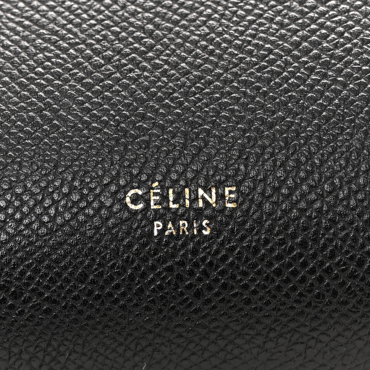 Celine Grained Calfskin Micro Belt Bag Black 11 of 27