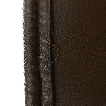 Saint Laurent Perforated Calfskin Large ChYc Clutch Bronze 10 of 10