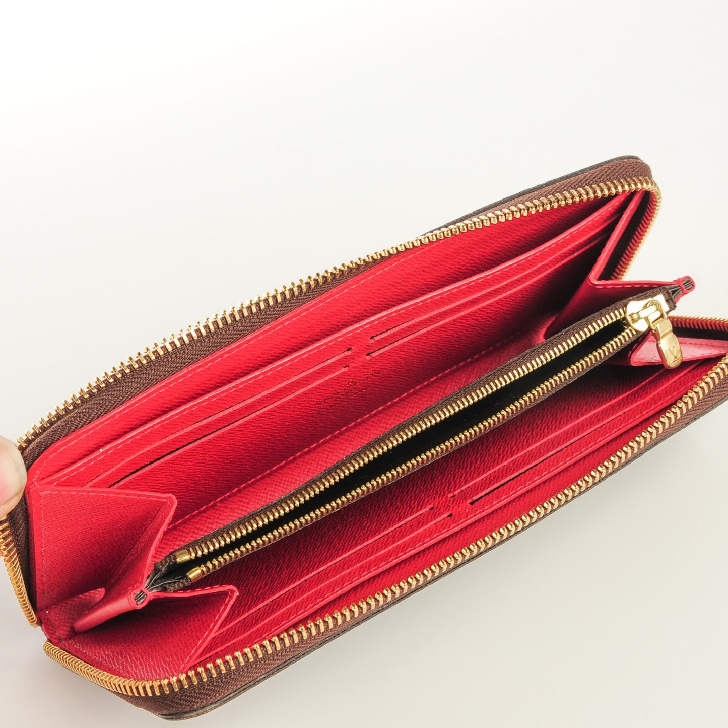 Damier Ebene Clemence Wallet