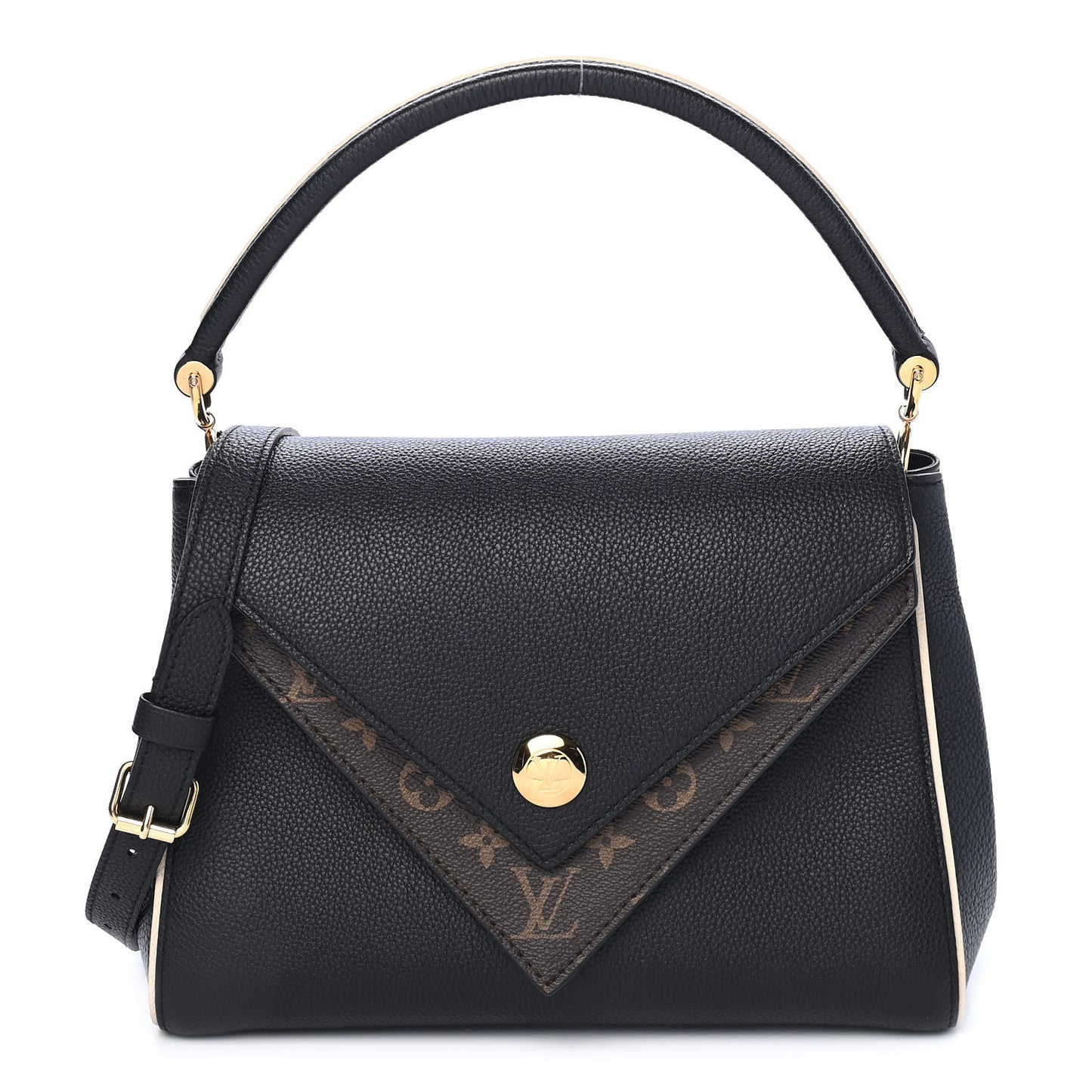 Monogram Double V Black