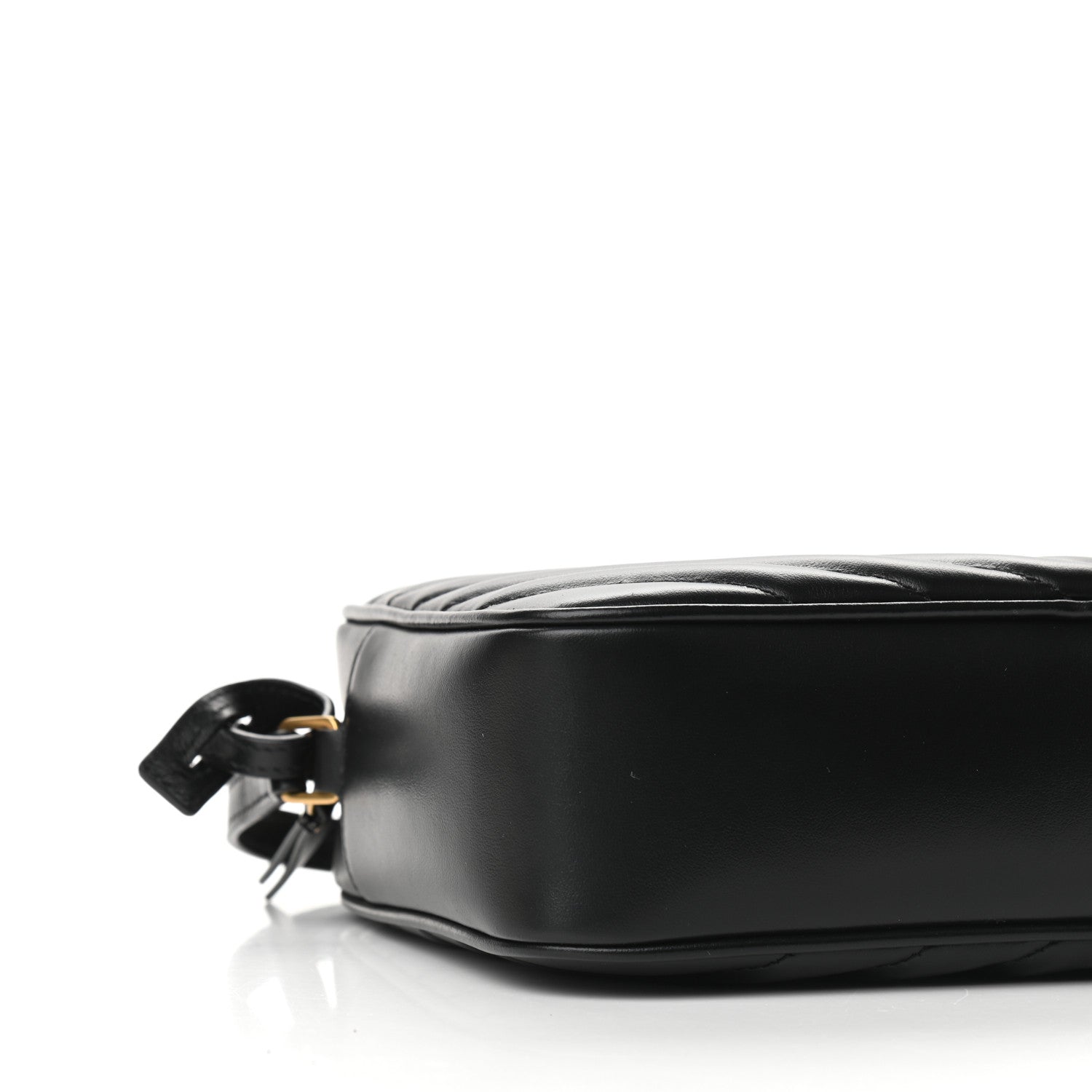 Saint Laurent Calfskin Matelasse Monogram Lou Camera Bag Black 8 of 9
