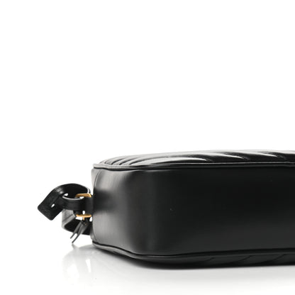 Saint Laurent Calfskin Matelasse Monogram Lou Camera Bag Black 8 of 9