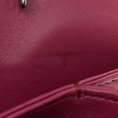 Chanel Lambskin Quilted Medium Trendy CC Flap Dual Handle Bag Dark Pink 11 of 16