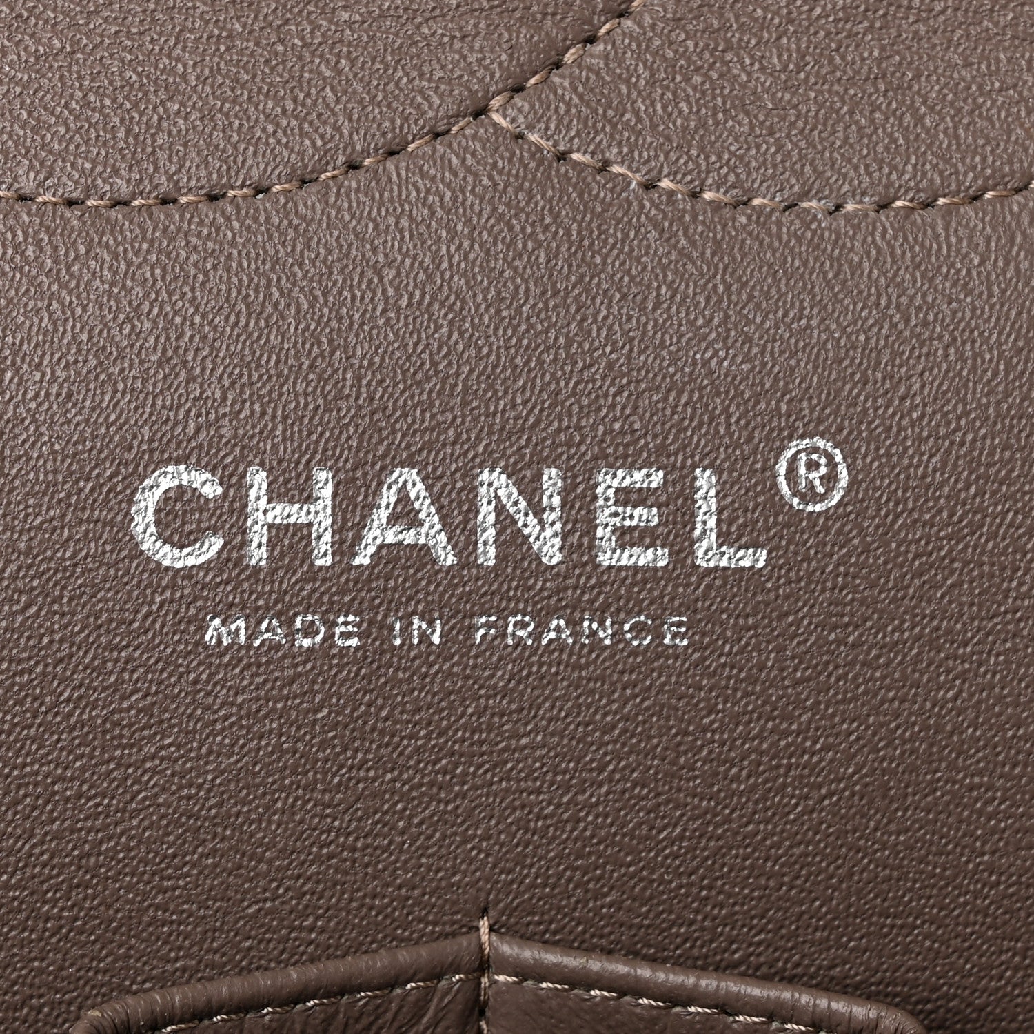 Chanel Patent Calfskin Quilted Jumbo Double Flap Grey 6 of 12