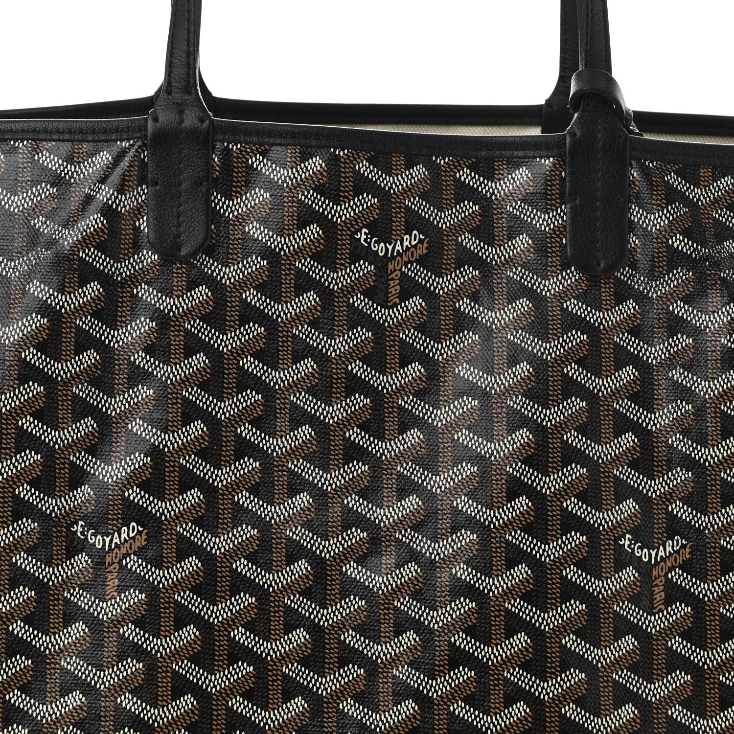 Goyard Goyardine Saint Louis PM Black 9 of 13