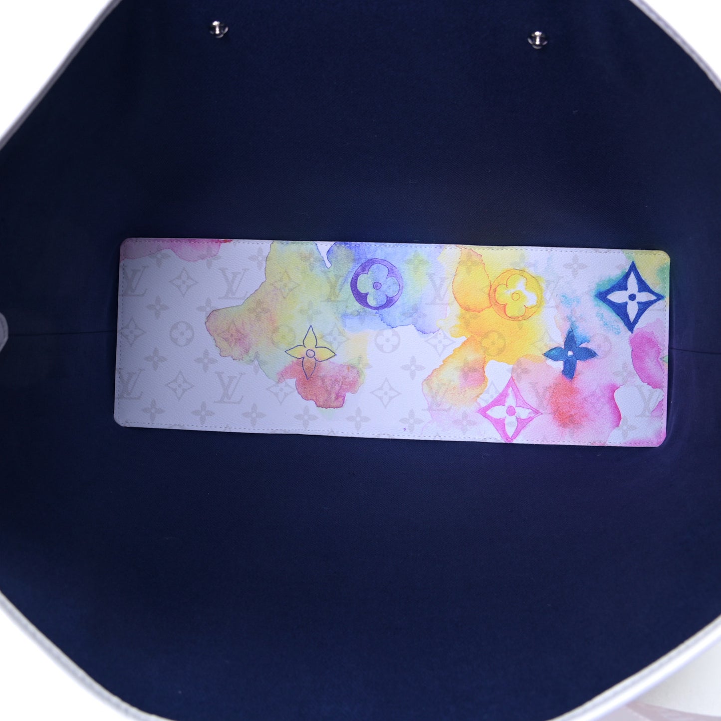 Monogram Watercolor New Tote GM Multicolor