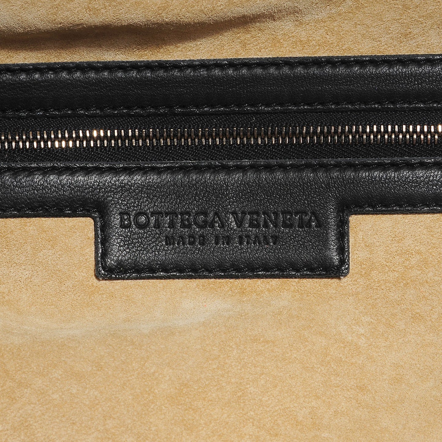 Nappa Intrecciato Woven Tote Nero Black