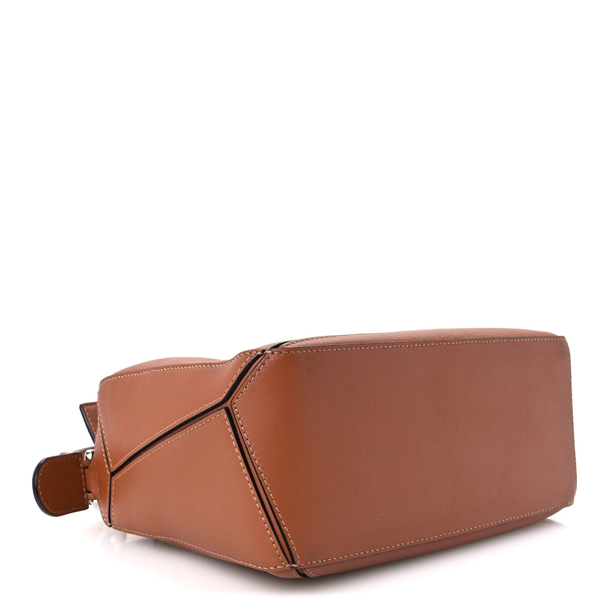 Loewe Calfskin Small Puzzle Bag Tan 3 of 10