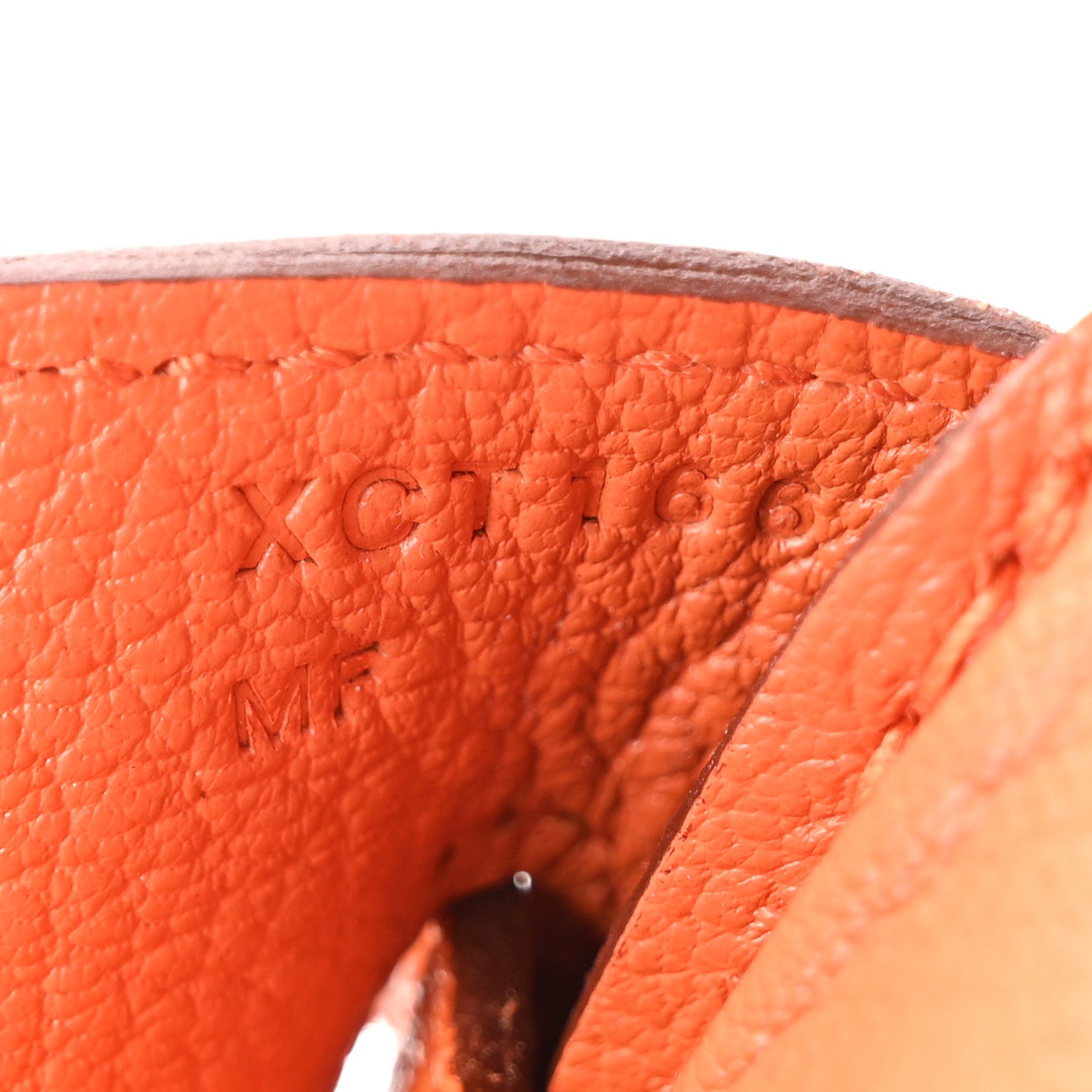 Hermes Taurillon Clemence Birkin 30 Orange 7 of 11