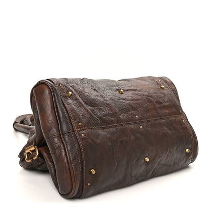 Chloe Calfskin Medium Paddington Satchel Chocolate 4 of 9