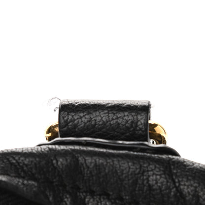 Givenchy Sugar Goatskin Large Metal Ring Pandora Black 11 of 12