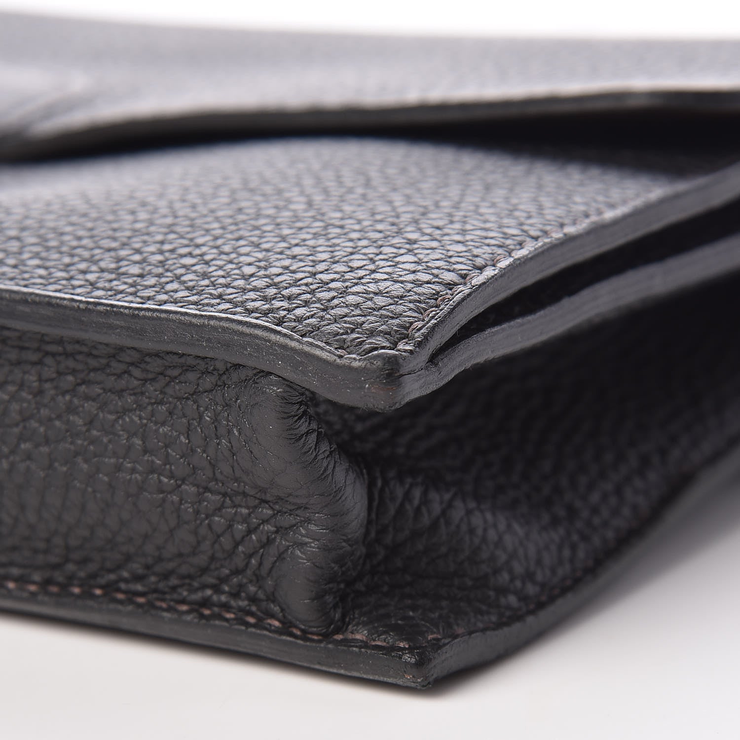 Hermes Togo Jet Clutch Black 10 of 10
