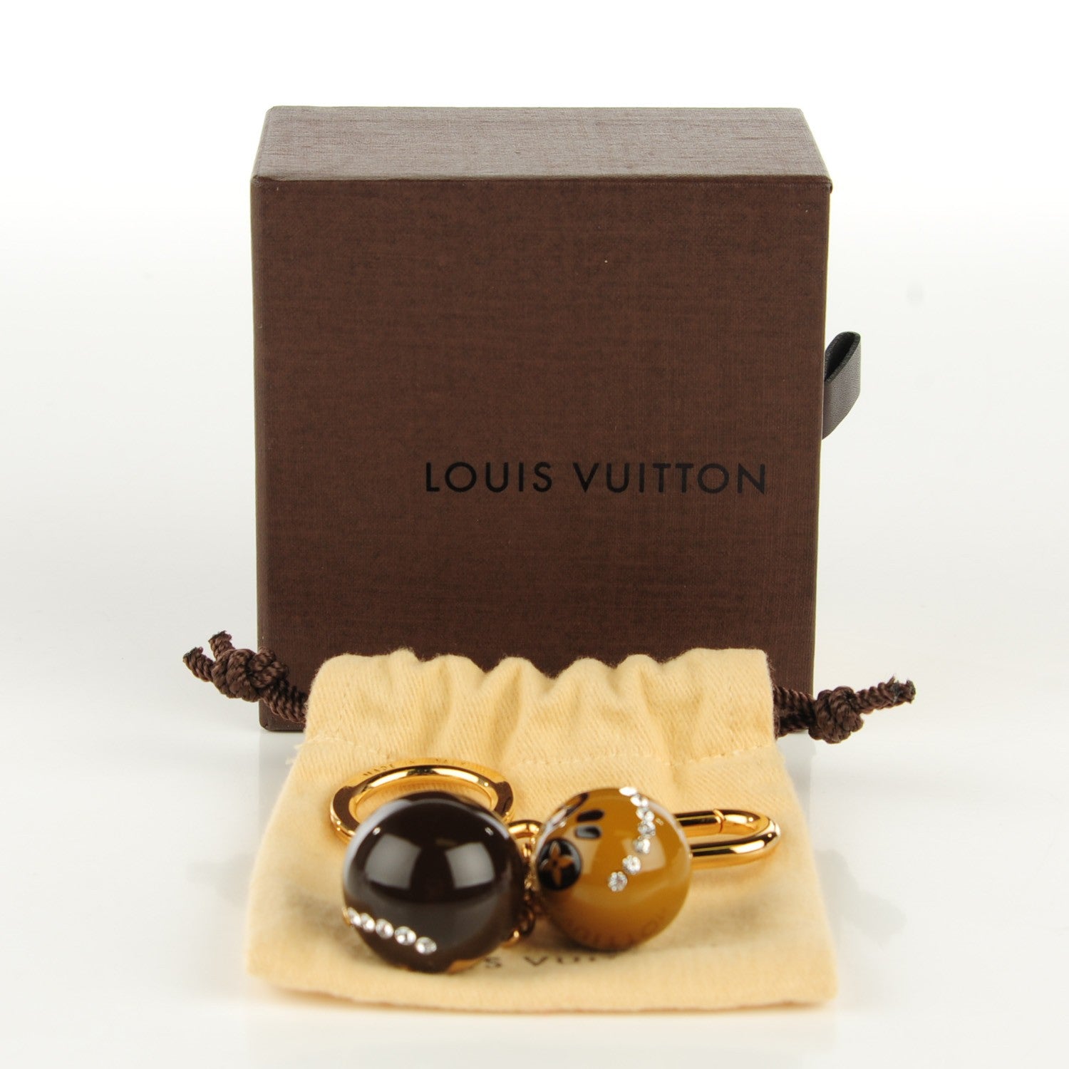 Louis Vuitton Halloween Jack and Lucie Key Holder Brown 7 of 7