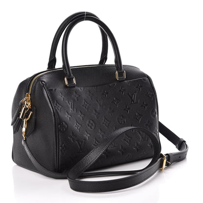 Louis Vuitton Empreinte Speedy Bandouliere 25 NM Black 3 of 8