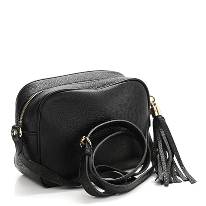 Gucci Pebbled Calfskin Small Soho Disco Bag Black 2 of 10