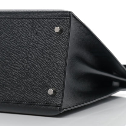 Hermes Epsom Kelly Sellier 40 Black 10 of 11