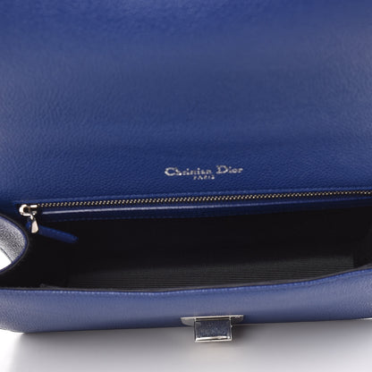 Christian Dior Grained Calfskin Medium Diorama Flap Bag Bleu De Minuit 5 of 8