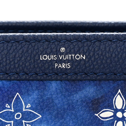 Louis Vuitton Cowhide Monogram Bandana Wearable Wallet Blue 7 of 12
