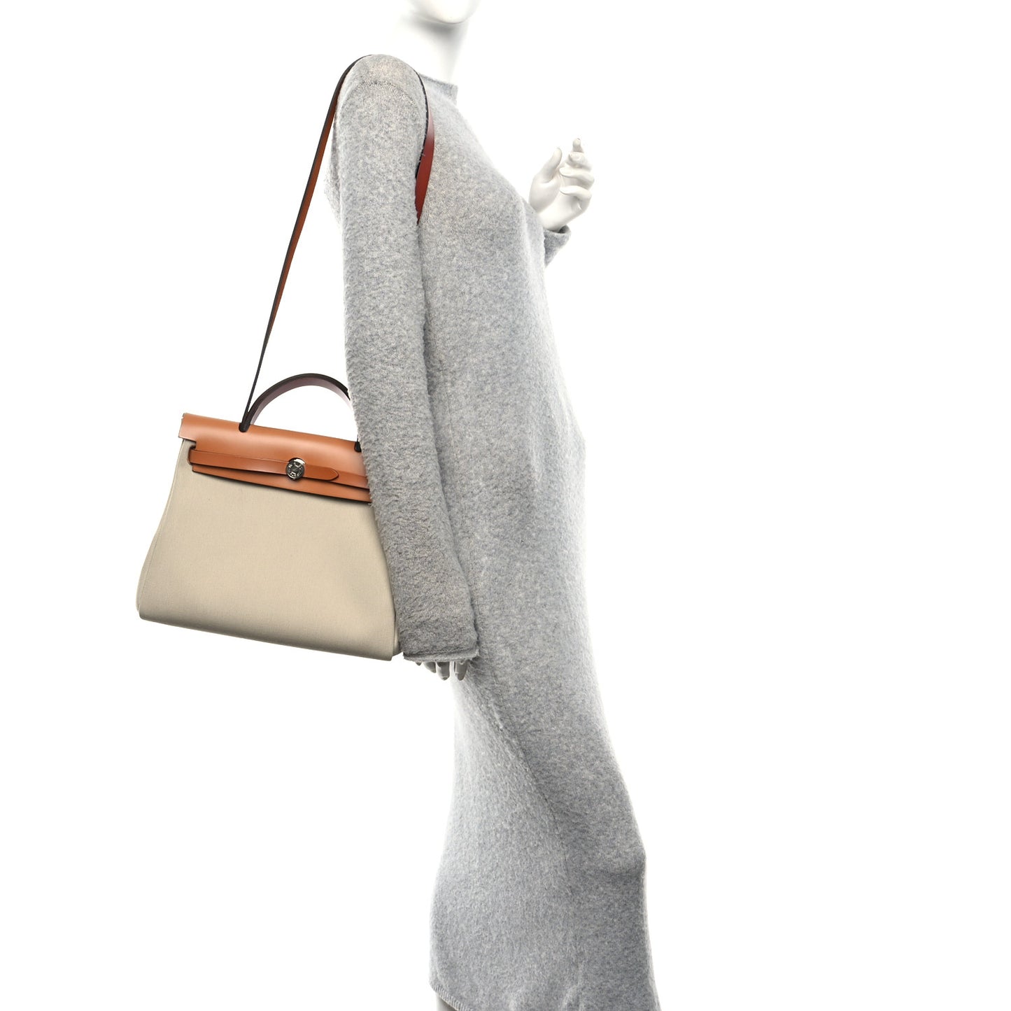 Military Toile Vache Hunter Herbag Zip Retourne 31 PM Beton Naturel Fauve Cuivre