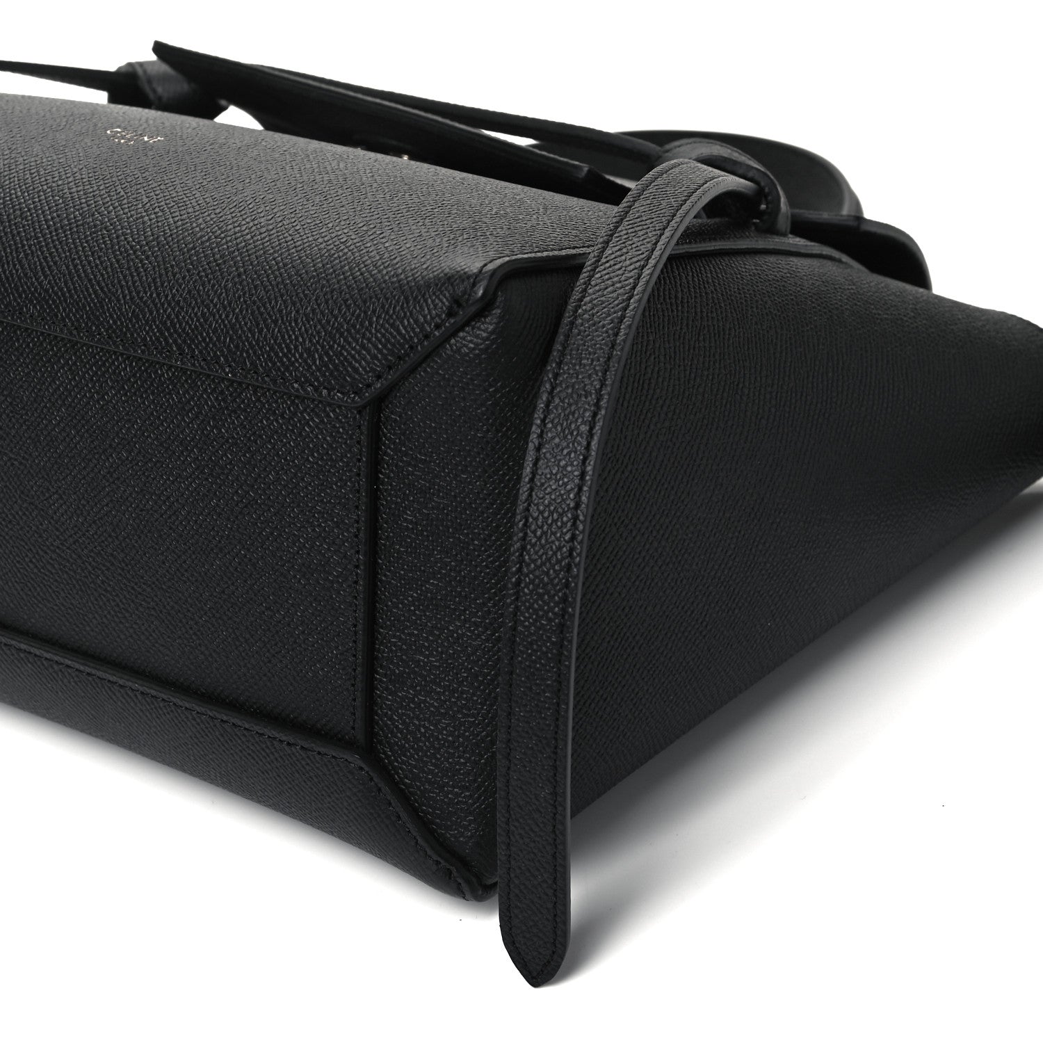 Celine Grained Calfskin Micro Belt Bag Black 8 of 8
