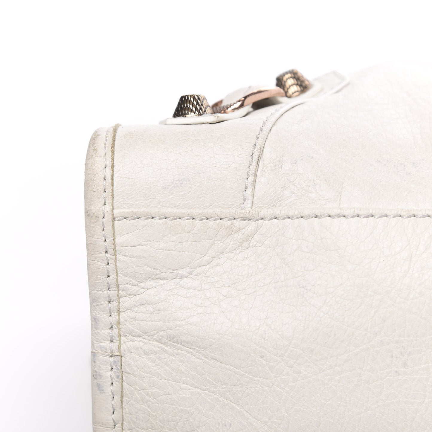 Agneau Giant 12 Rose Gold Hardware City White Light