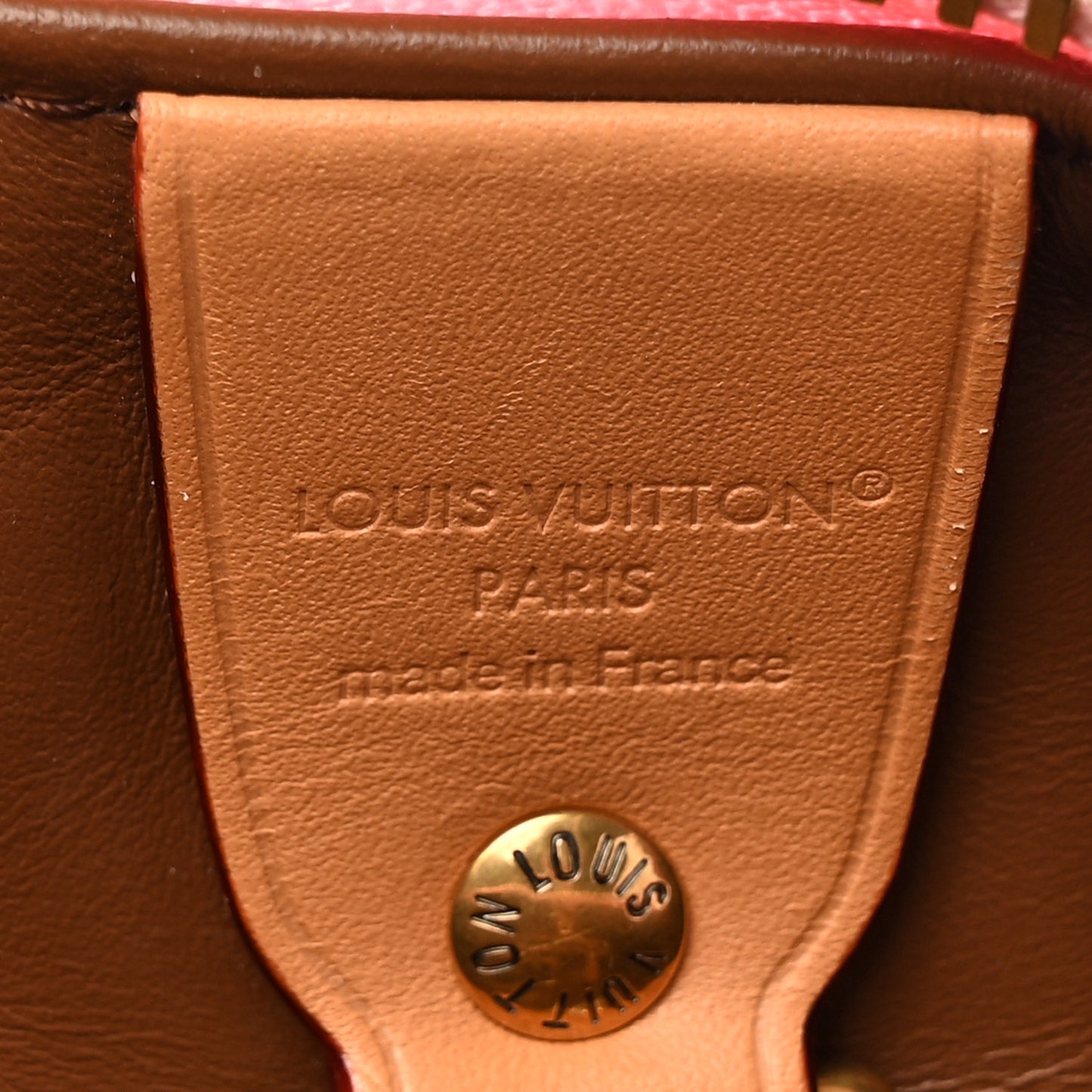 Calfskin Monogram Speedy P9 Bandouliere 30 Candy