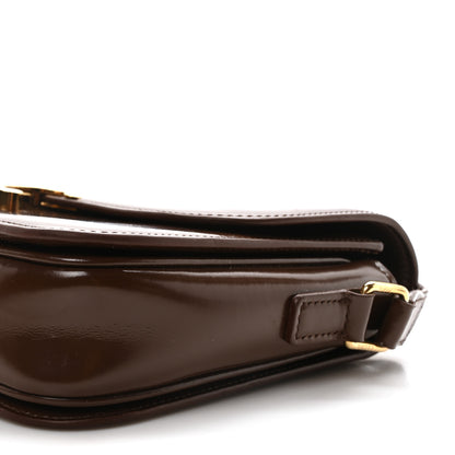 Celine Shiny Calfskin Teen Triomphe Brown 10 of 10