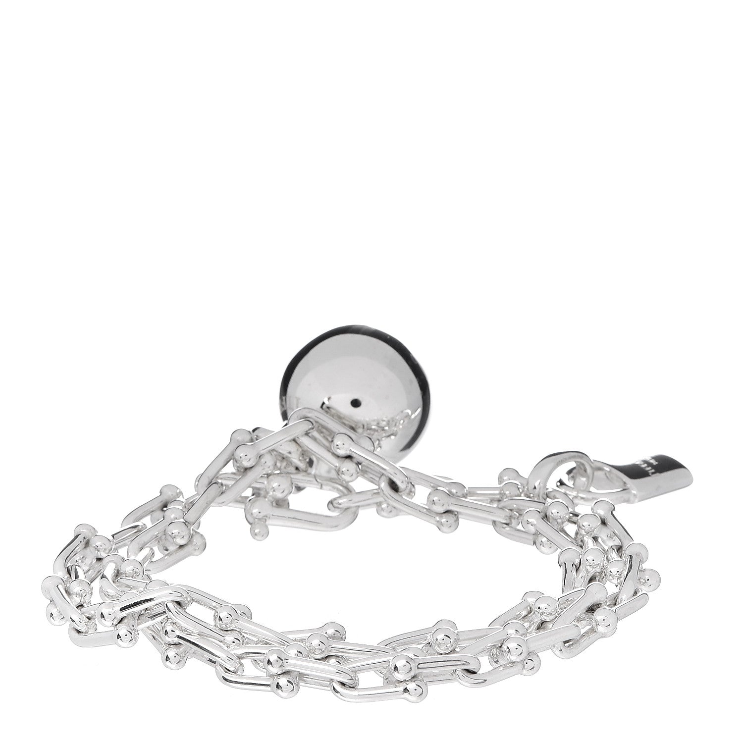 Tiffany Sterling Silver HardWear Wrap Bracelet 3 of 4