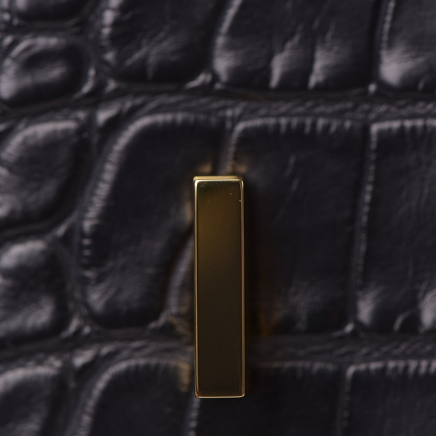 Matte Alligator Birkin 25 Black