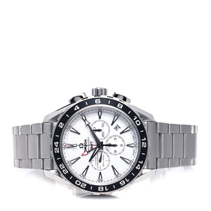 Omega Stainless Steel 44mm Seamaster Aqua Terra GMT Automatic Watch White 231.10.44.52.04.001 2 of 5