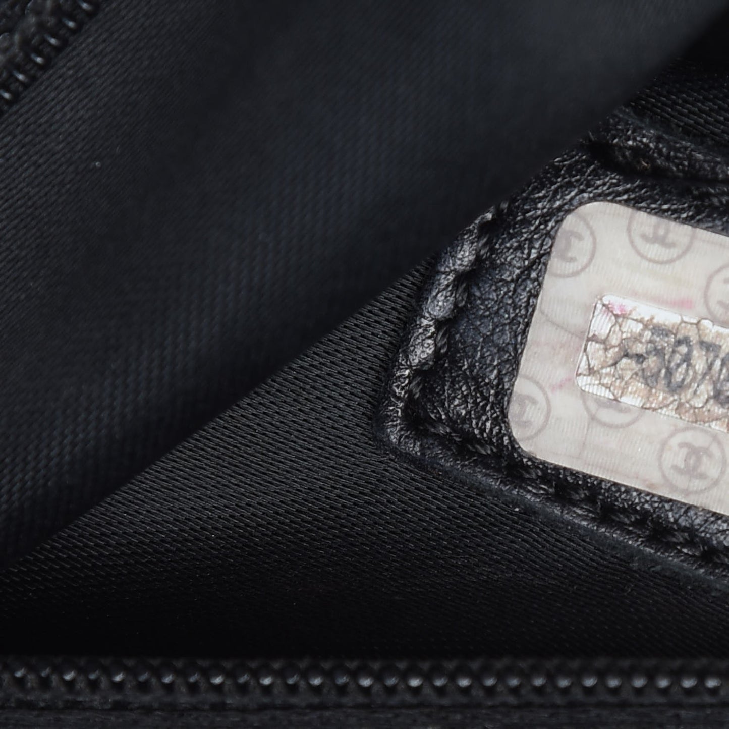 Caviar Flap Shoulder Bag Black