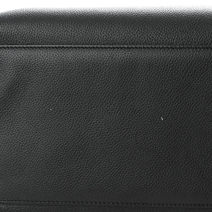 Chanel Calfskin Cerf Executive Shopper Tote Black 11 of 12