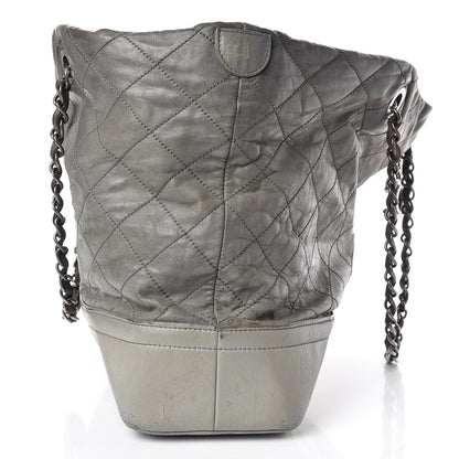 Chanel Iridescent Calfskin VIP Shopping Tote Grey 32 of 34