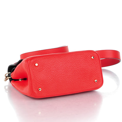 Christian Dior Bullcalf Mini Be Dior Flap Red 4 of 7