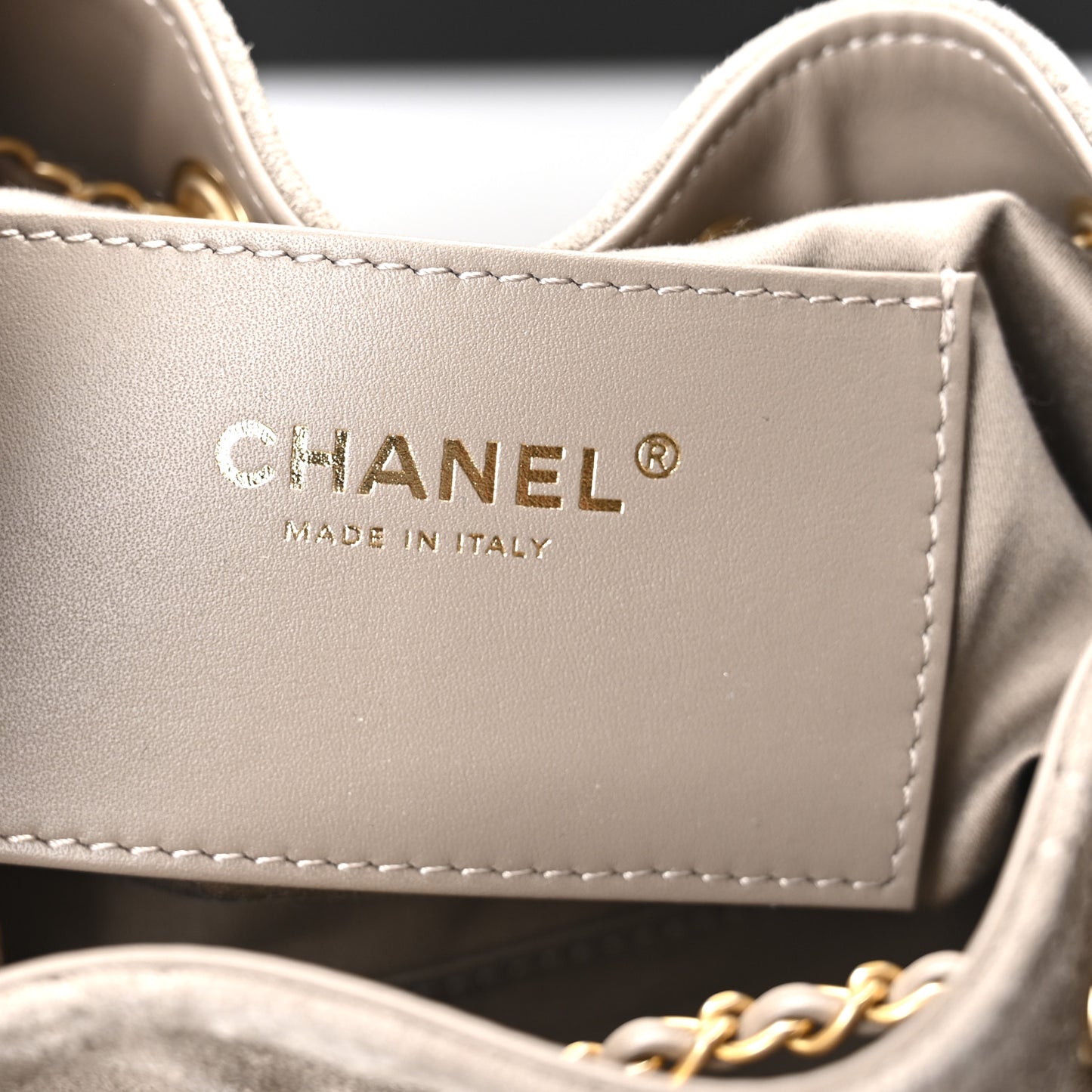 Suede Quilted Small Chanel 25 Handbag Dark Grey