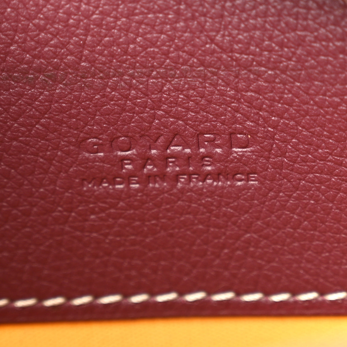 Goyard Goyardine Hirondelle Bag Burgundy 6 of 9