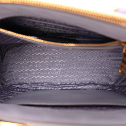 Prada Saffiano Small Galleria Double Zip Tote Glicine 5 of 10