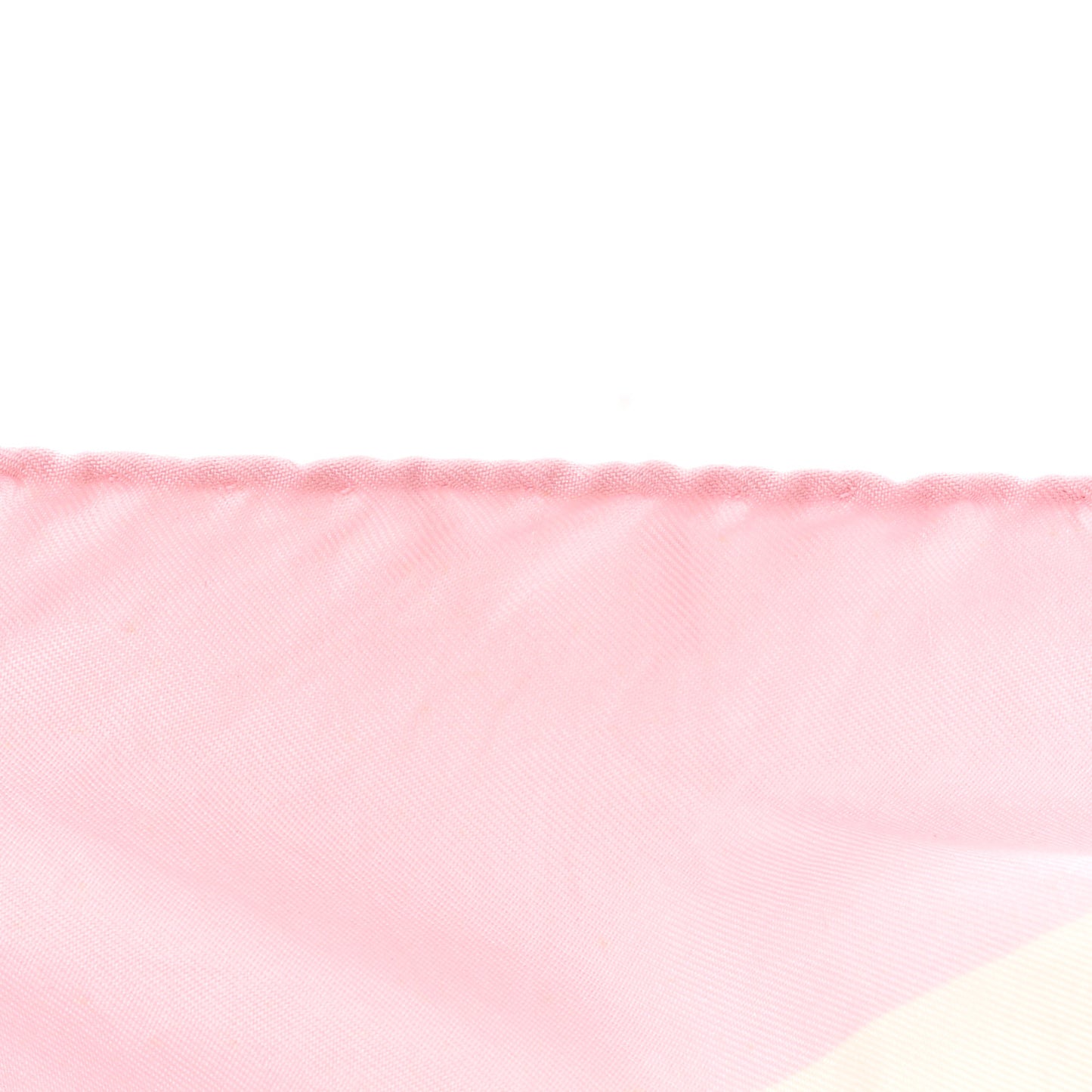 Silk Floral Square Scarf Pink Multicolor